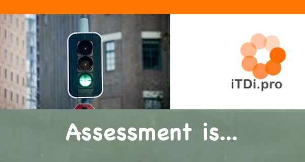 Assessment is…