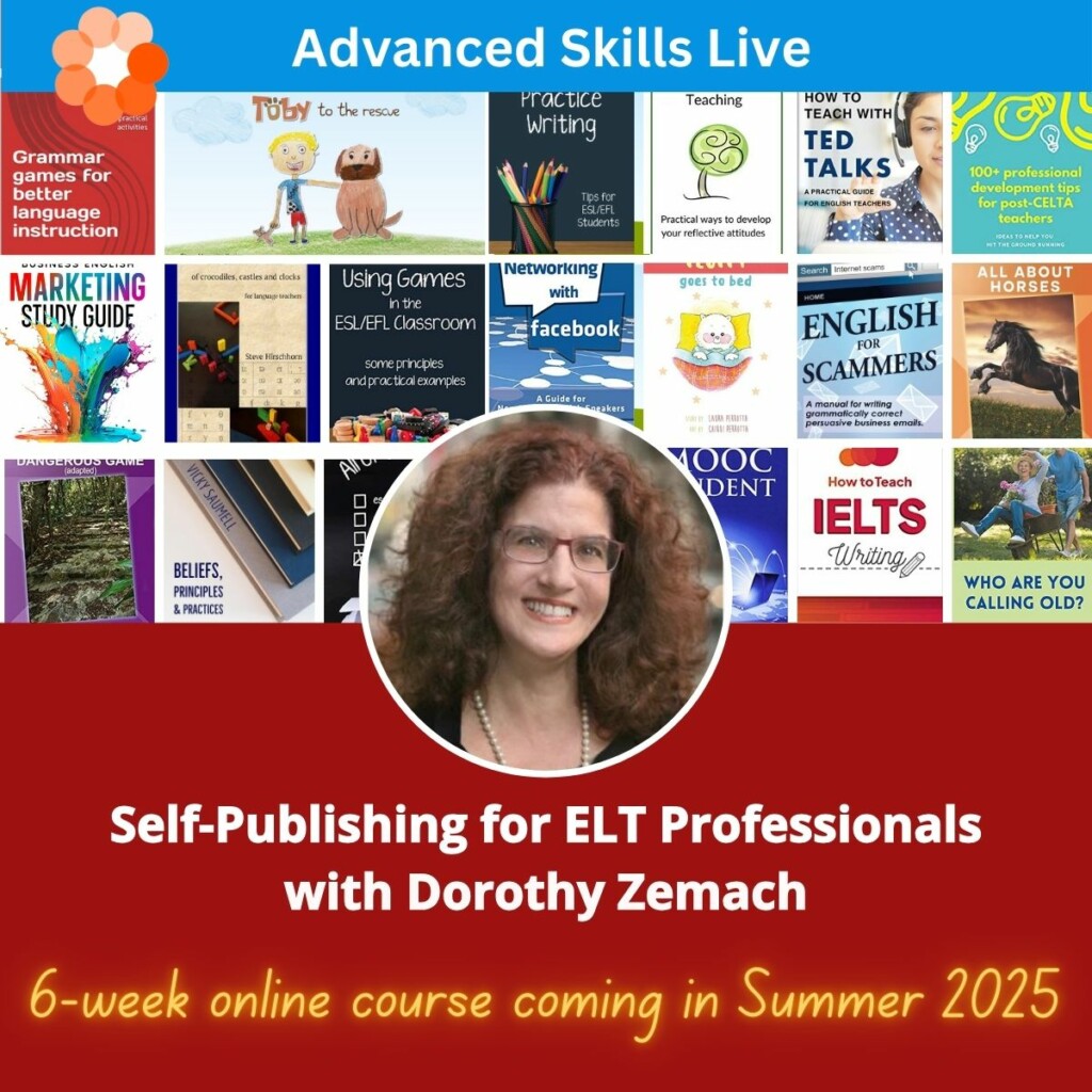 itdi live course - self-publishing for elt professionals with dorothy zemach